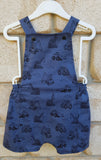 Planes Trains and Automobiles Theme Overalls - Buba&Co