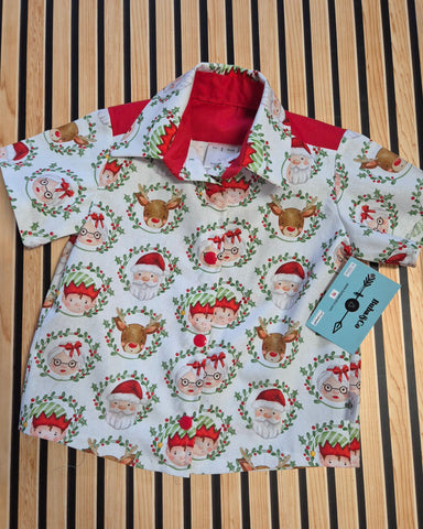 Christmas Collared Shirts