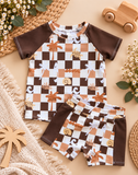 Tee and Bike Short Summer Sets