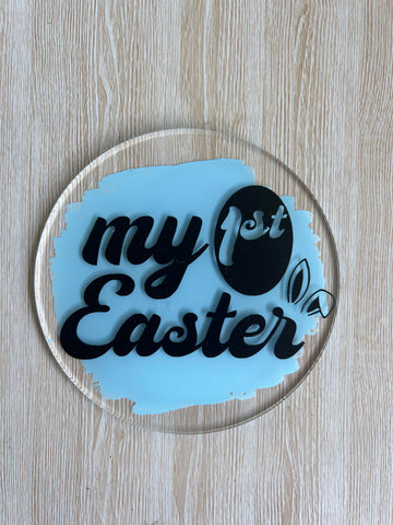My First Easter Milestone Disc