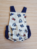 Planes Trains and Automobiles Theme Rompers - Buba&Co